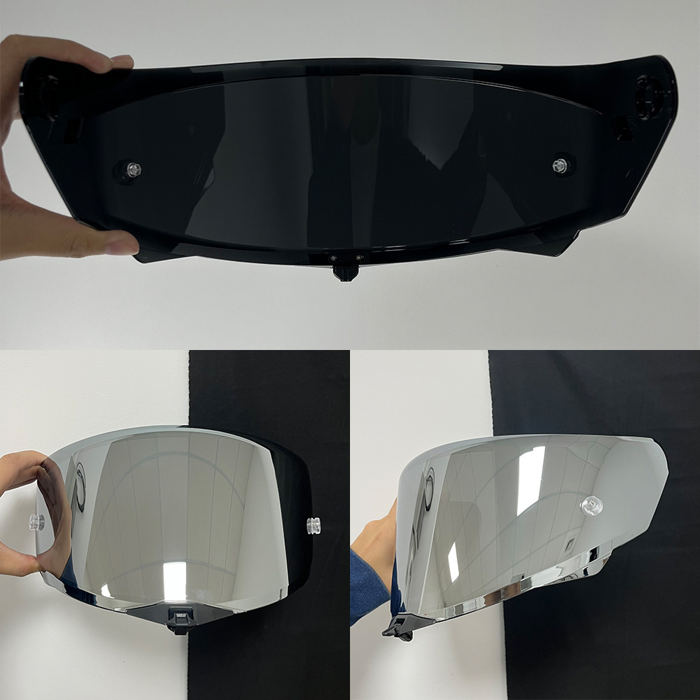 Tt Revo Lenses Are Suitable for Tt Revo Motorcycle Helmets, with Mirror-Coated High-Definition Lenses for Day and Night Use and Uv Protection