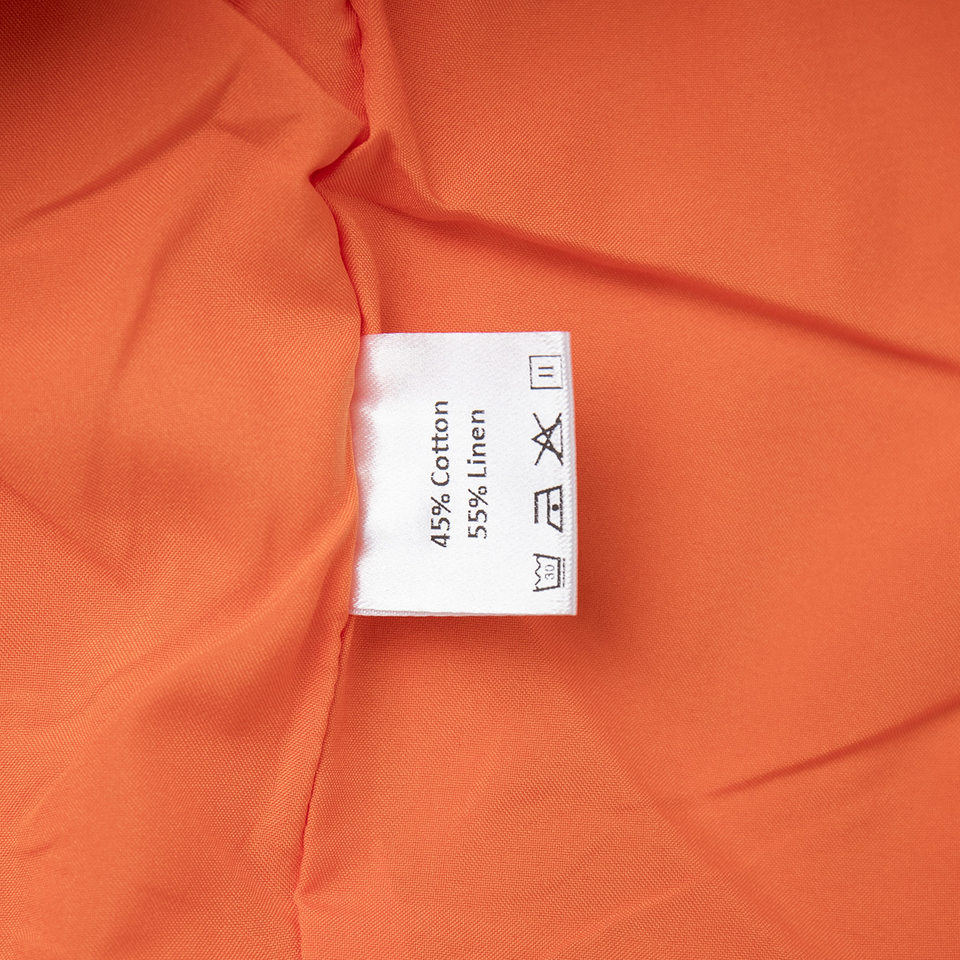 Set áo vest không tay phối chân váy dài cotton lanh nữ — bầu trời xanh, màu kaki, màu cam, màu vàng chi tiết 20