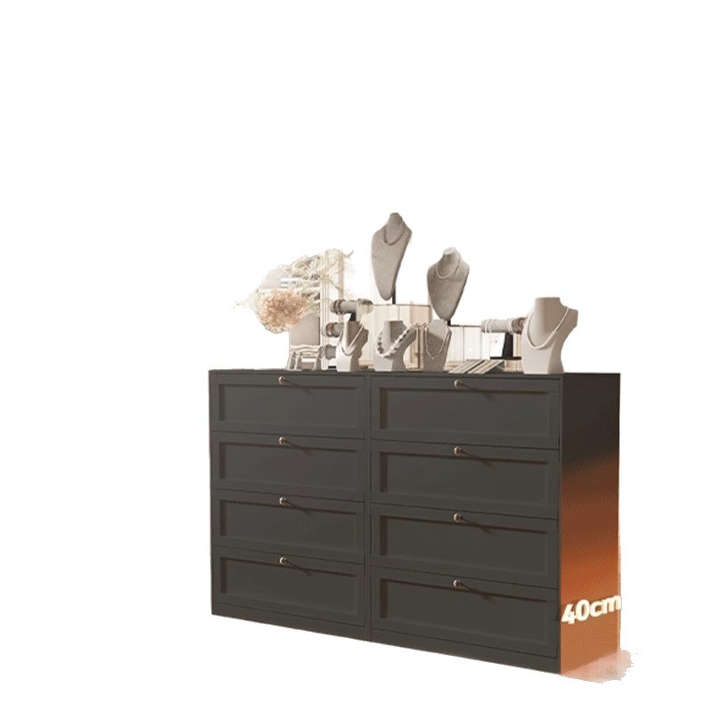 スチール製の引き出しキャビネット、大容量、複数の引き出し収納キャビネット、リビングルーム、寝室、床置きの金属製引き出しキャビネット、玄関キャビネット、五段チェスト