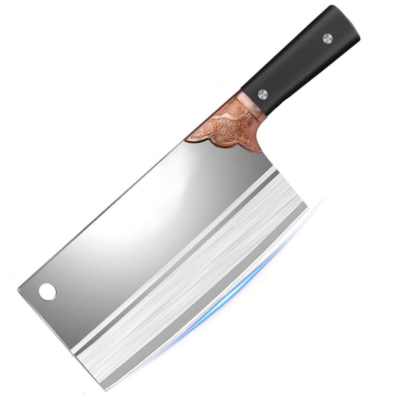 Cuchillo de cocina de acero inoxidable cuchillo de cocina cuchillo afilado Yangjiang cuchillo de cocina forjado cuchillo de cocina doméstico al por mayor sin