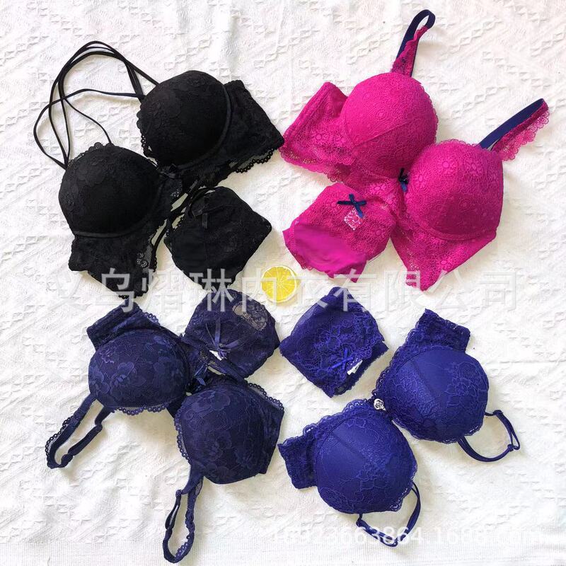 Japan and South Korea American back bra set stock wholesale export Europe and the United States France Canada Australia bra set