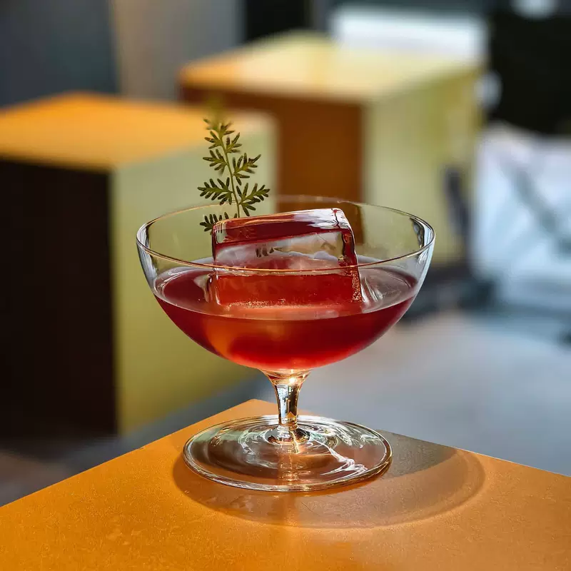Стеклянная бокал для коктейля Crystal японское бокал для вина с льдом, шампанское