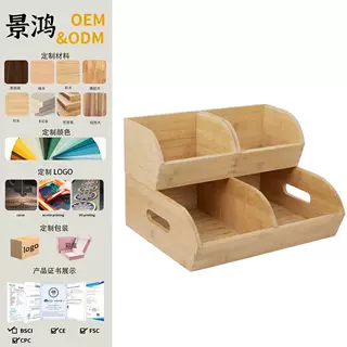 定制跨境厨房台面可叠高多功能无盖收纳盒葱姜蒜storage box