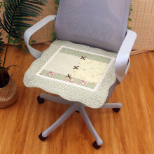 【小额批发】韩式全棉绗缝拼布椅子坐垫防滑餐饮垫办公室方形家用