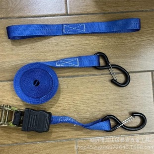 Adhesive tensioner binding belt