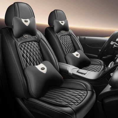 Seat cushion, seat cover, All-Season Seat Cushions Multifunctional Seat - night-sky-black-deluxe-edition-new-mesh-five-seater