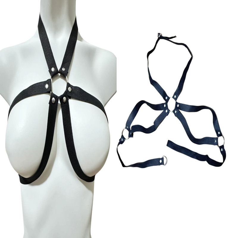 European and American New Style Bondage Clothing Stage SM Slave Tackle Clothing Couples Flirting Adult Toys Sex Supplies