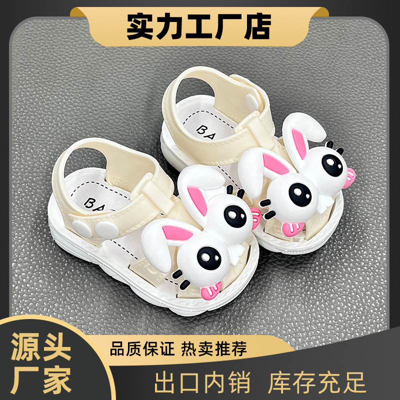 Zapatos de niñas sandalias de verano antideslizante con suela suave niñas pequeñas zapatos de bebés pequeños fabricantes de comercio electrónico