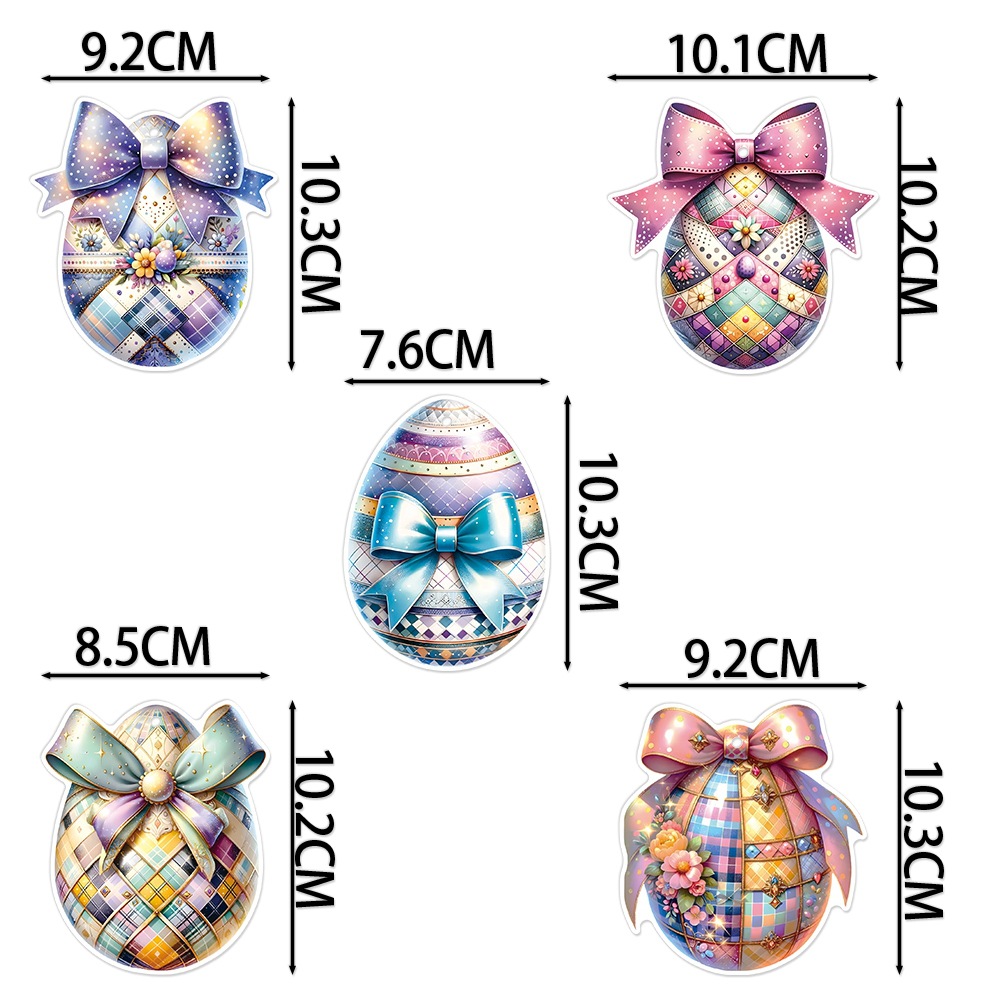 Amazon nuevos productos de Pascua colgante colgante arco huevo conejo etiqueta de regalo de carnaval colgante