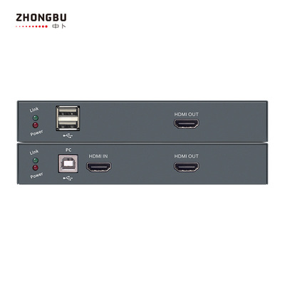 hdmi kvm光纤延长器带USB无压缩光端机HDMI转光纤收发器传输器4K|ms