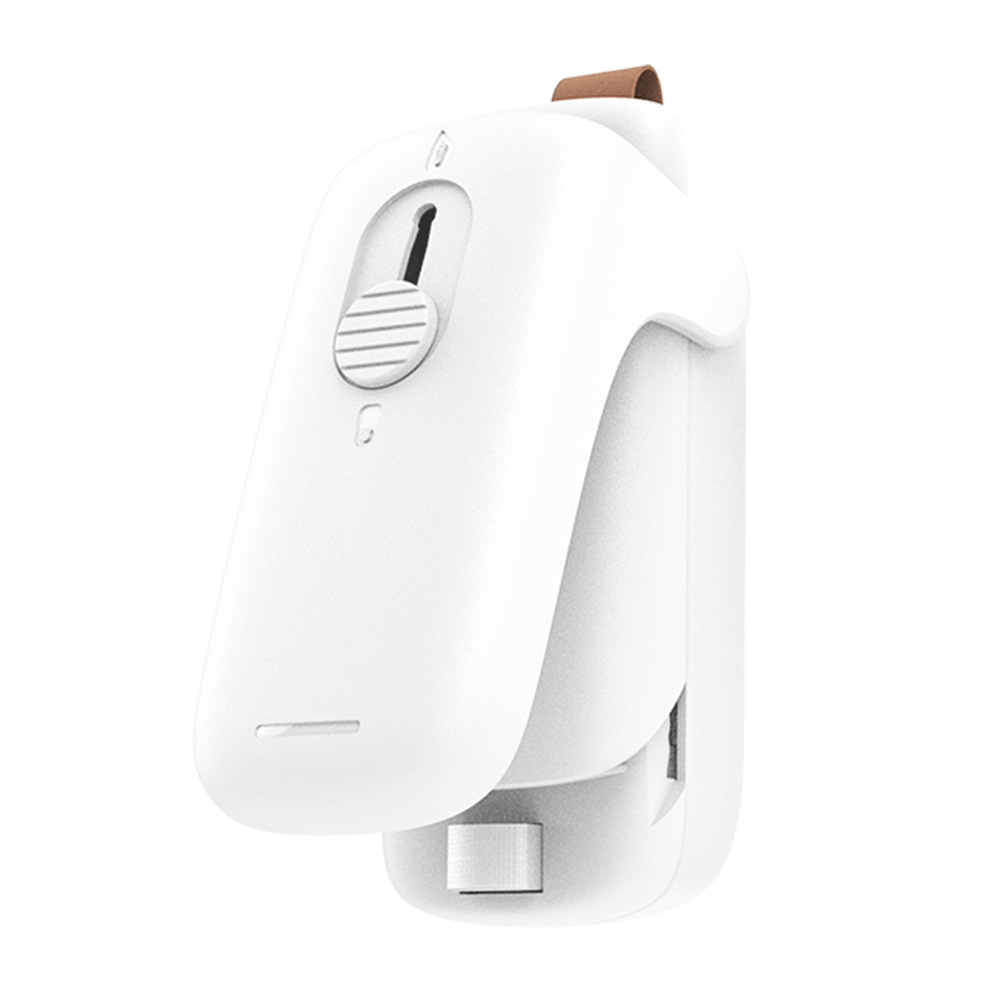 Máquina de sellado recargable alimentos snack preservación máquina de sellado hogar pequeña presión de mano snack clip máquina de sellado