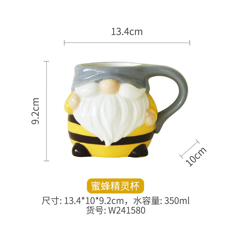 Fabricantes al por mayor de cerámica girasol cubiertos diarios una variedad de diseño pintado a mano tazas tetera decoración ornamental