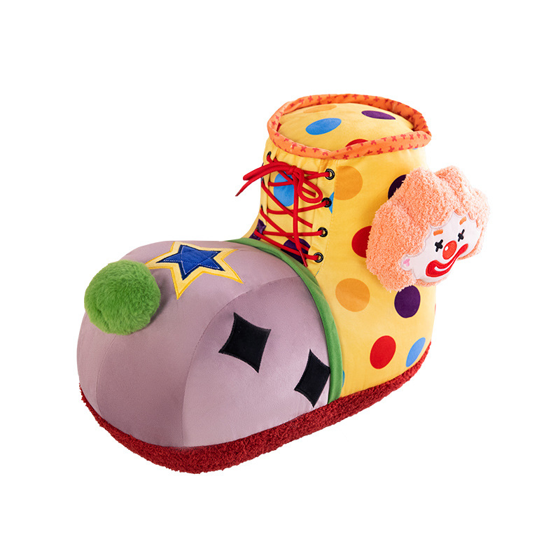 Cute payaso almohada bolígrafo almohada estudiante almohada de gran capacidad regalo de cumpleaños de caricatura payaso