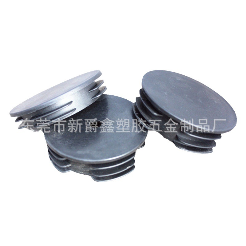 厂家供应76.2圆形有孔塑料管塞塑胶管塞钢管堵头PP管塞脚塞