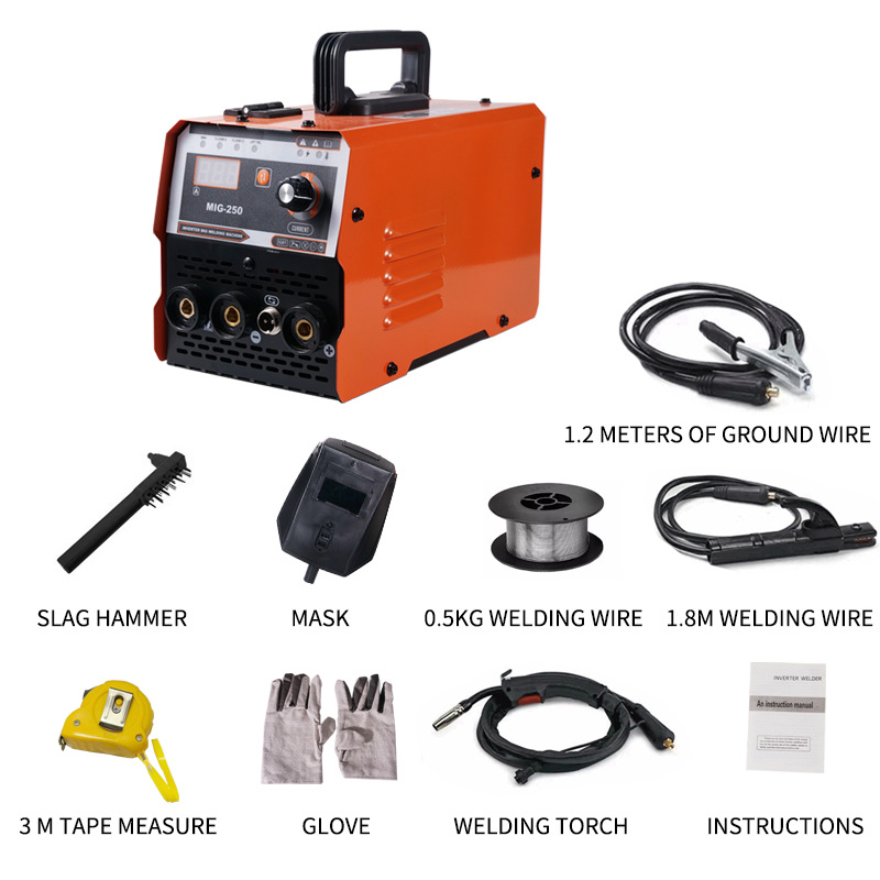 跨境电焊机小型家用/工程园林/宽电压便携式焊机套装一台起定