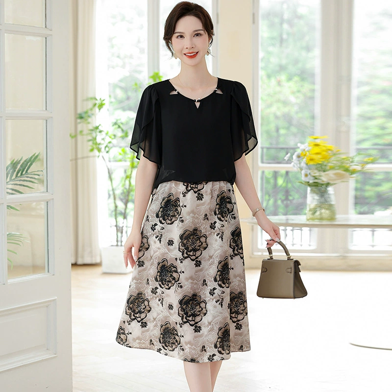 Летнее платье для мамы среднего возраста