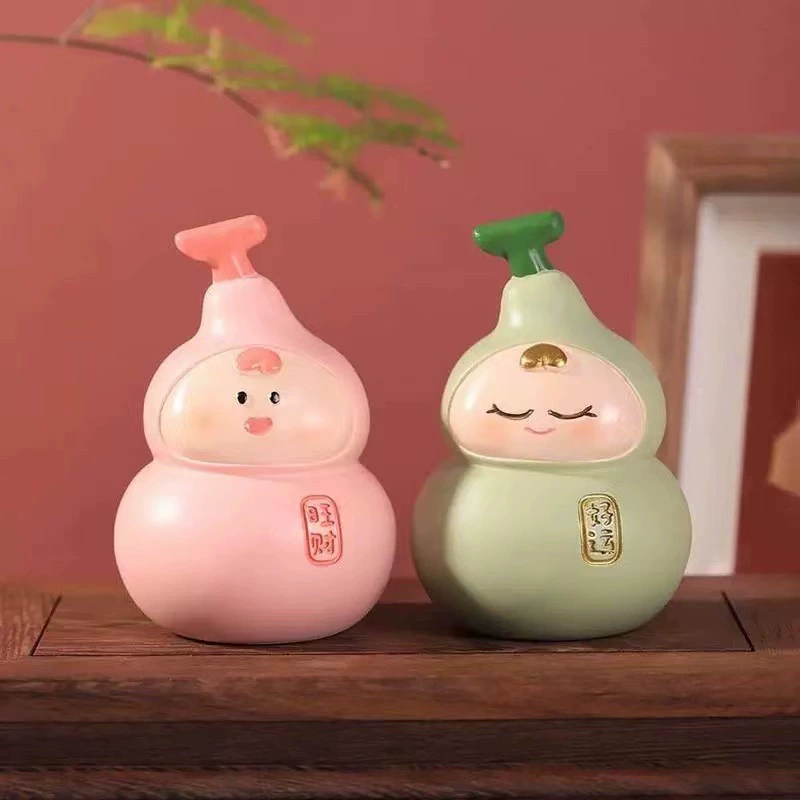 Декоративная игрушка Xiaofulu для рабочего стола дома, творческая милая счастливая тыква, новое офисное fortune-подарок