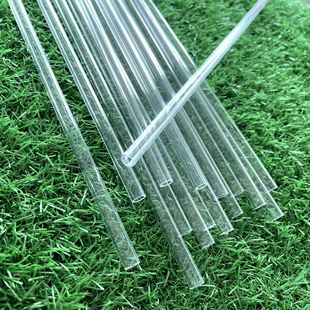 Cross-Border Supply Export Fairy Stick Transparent Plastic Pc Candy Funny Cat Stick Bell Mouth Plastic Round Tube