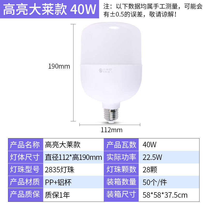 상수 전류 데일 40W 강조 표시