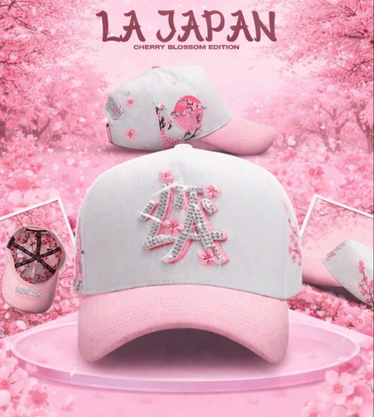 Nuevo Meike Duo Dandy bordado ajustable gorra de boca de pato borde curvo gorra de béisbol con diamantes barba tío