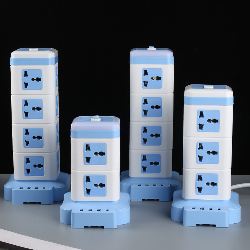 3米线英标香港立式插座电脑多功能排插万能国际通用插排美标欧标