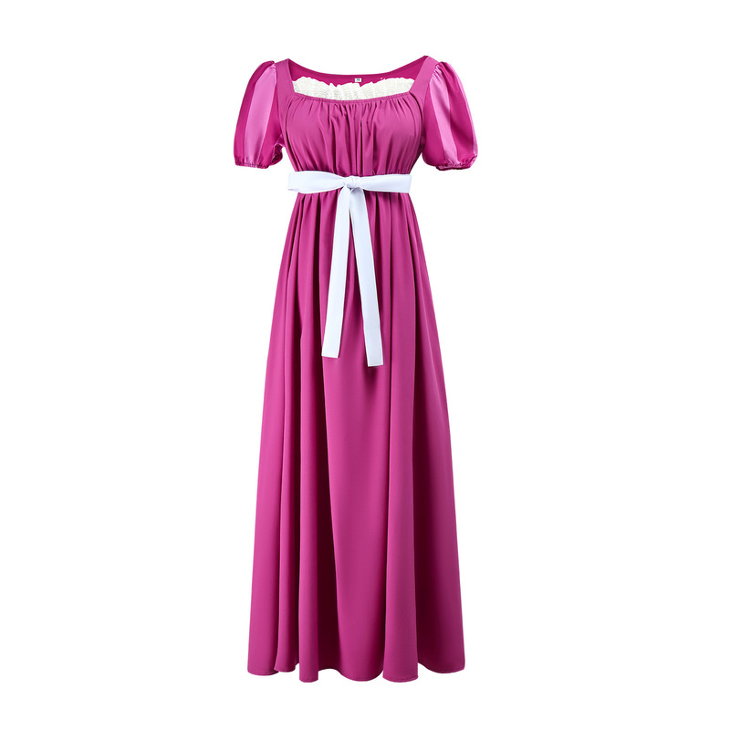 Medieval Retro Lace Dress Renaissance Victorian Era Bridgerton Dress Costume