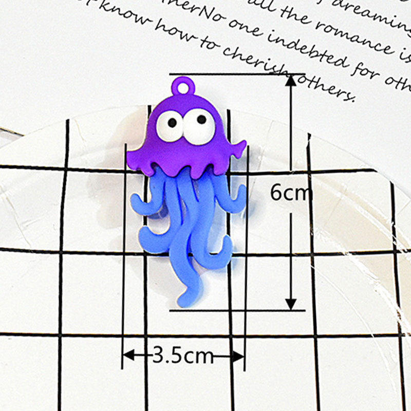 Ocean World Purple Octomopus (с линиями и яйцами)