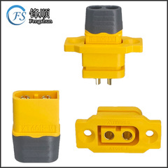 Amass original XT60E-F banana plug with flange female drone controller lithium battery connector