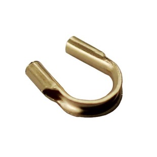 100% Real Gold Clip Accessories 14K Gold Necklace Accessories 18K Gold Leather Rope Clip DIY Accessories 18K Gold Accessories
