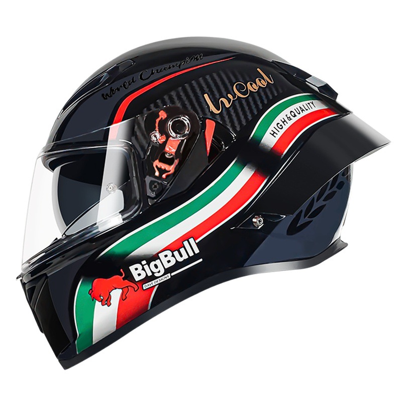 La clase estándar nacional A 3C certificó la fábrica llena del casco de la motocicleta del comercio exterior del PUNTO casco de la motocicleta Four Seasons Universal tres C