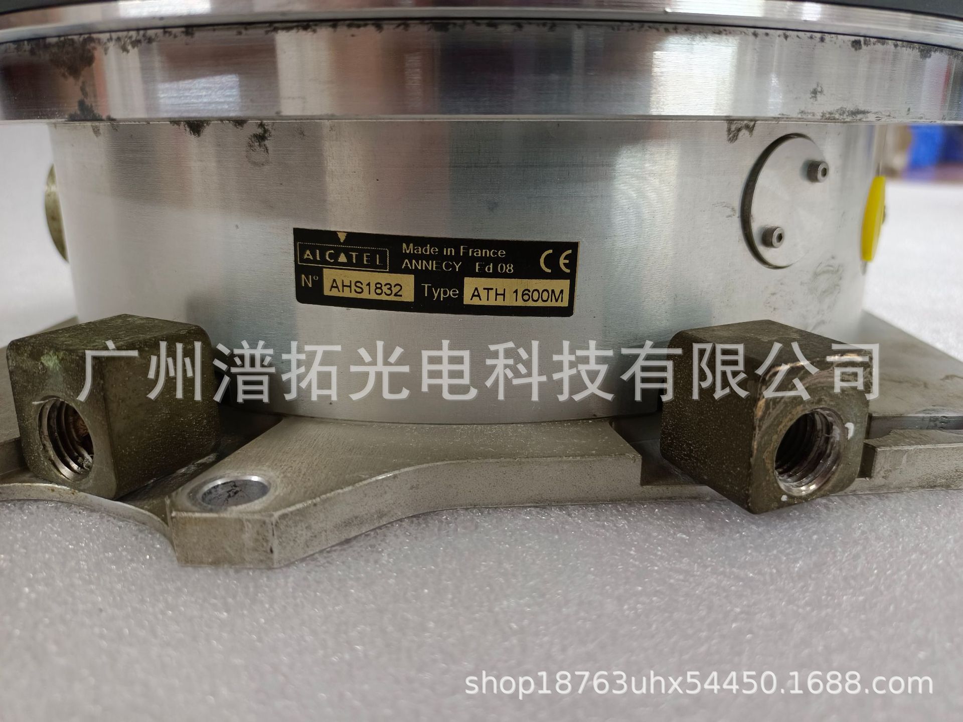 Alcatel ATH 1600M磁悬浮分子泵，广州潽拓成功维修Alcatel分子泵