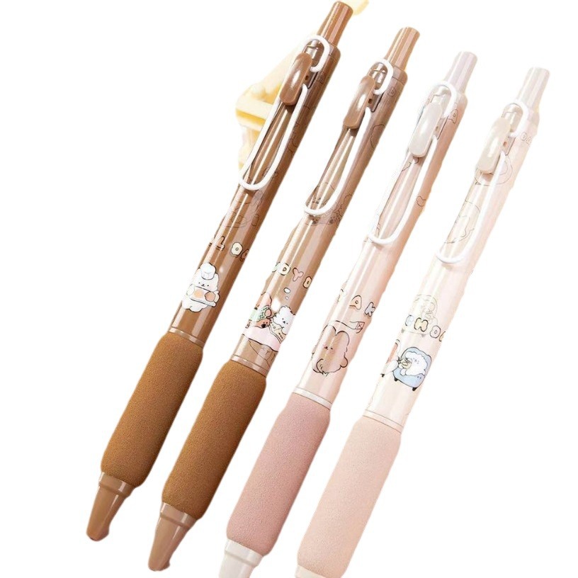 Bolígrafo de Moda SSLJ-0790 COCO, Caja Sorpresa, Bolígrafo Esponjoso para Estudiantes, Lindo Bolígrafo de Agarre Suave