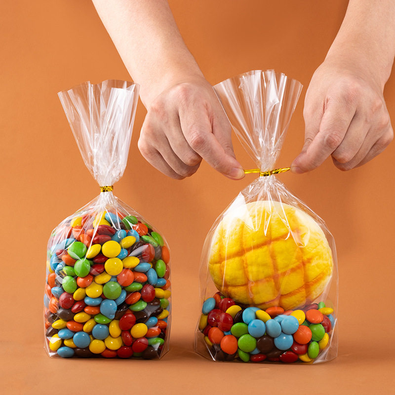 厂家现货opp袋子玩具礼品透明塑料平口包装袋烘焙糖果折底封口袋|undefined