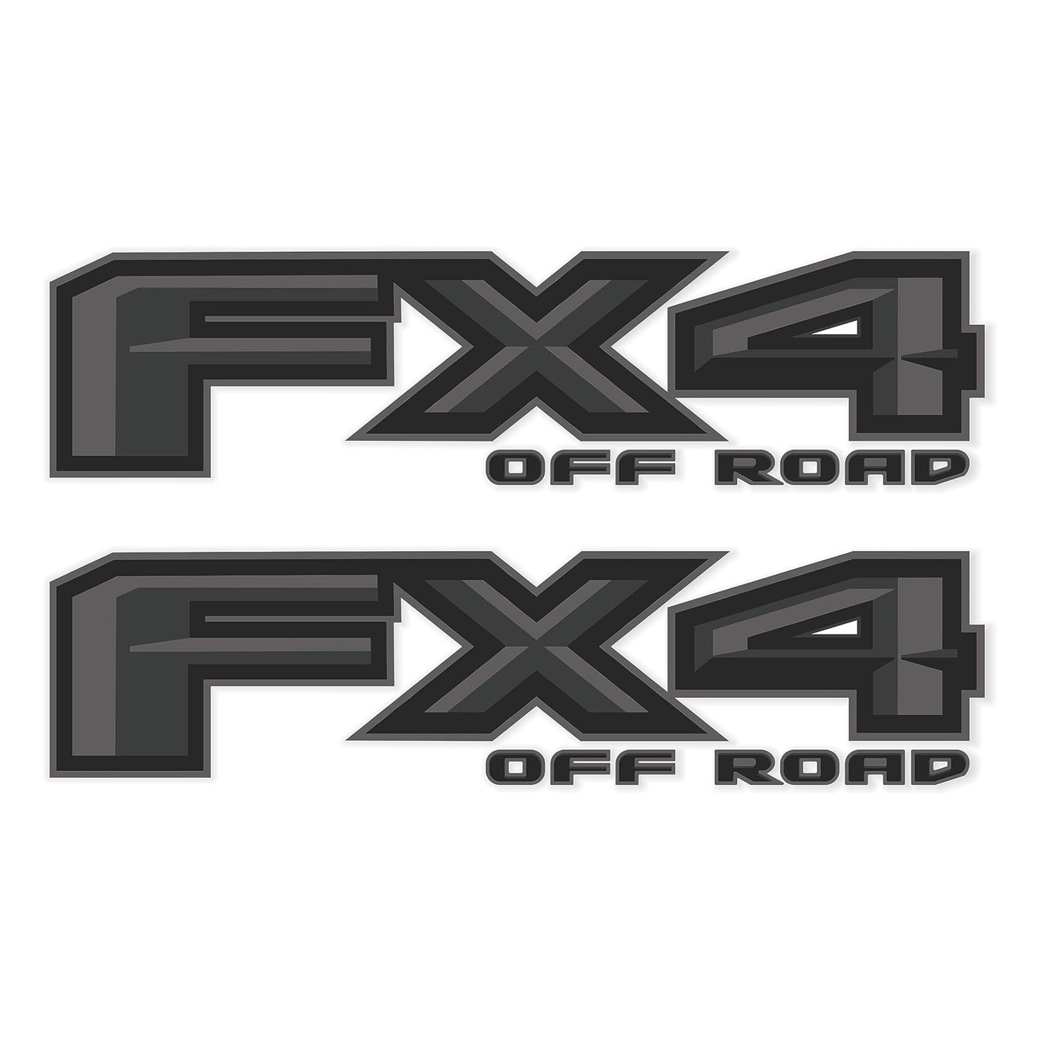 Amazon FX4 Off-Road Auto Black Metal Finish Stickers Protector solar sin decoloración image 1