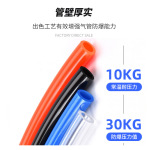 定制透明pu气动软管 高压气泵空压机透明4*2.5 抗高压8*5多色气管