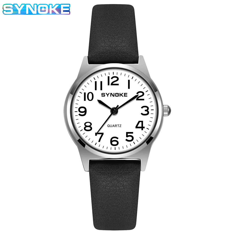 SYNOKE bērnu pulkstenis, vienkārša un moderna kvarca pulksteņa siksniņa zēniem un meitenēm, digitālā seja sākumskolas skolēnu pulkstenis_voghion.com