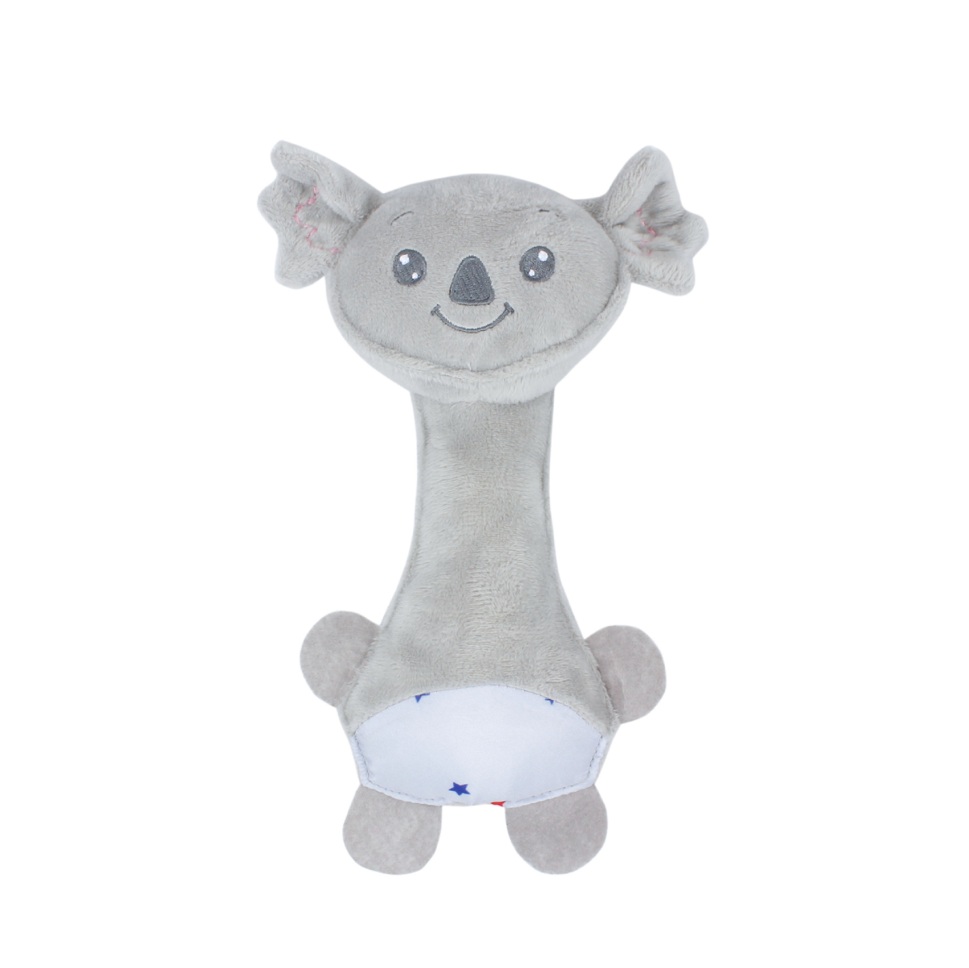 Bebé sonajero incorporado BB mano agarre Super lindo peluche juguete mano títeres fabricantes para un cabello