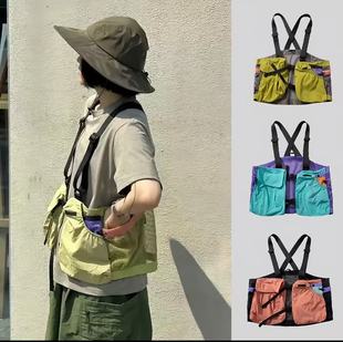[Minimalist Combat Readiness] Summer Breathable Mesh Multifunctional Vest for Men and Women Outdoor Hiking and Rock Climbing Sports