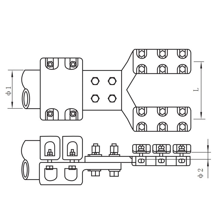 MG/MRT线夹MG/MR-80 90 100 110 120 130 150 170 200A-300