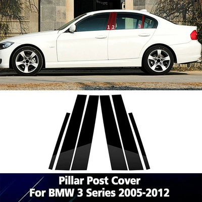 BMW 3 Series E90 E46 F30 2005-2012 1998-2004 mərkəzi sütun stikeri