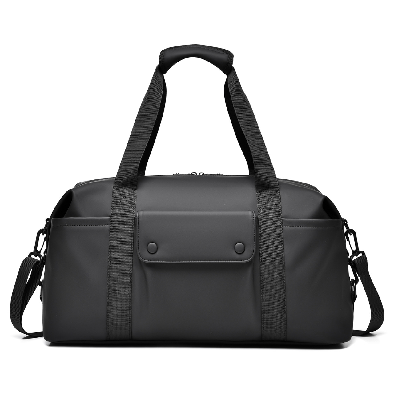 Capacious waterproof sports bag for traveling wet and dry separation
