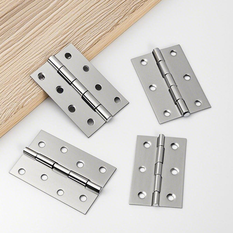 ステンレス鋼フラットヒンジ 1/1.5/2/ 3.5inch ミニ小型ヒンジキャビネットドアジュエリーボックス小型ヒンジ|undefined