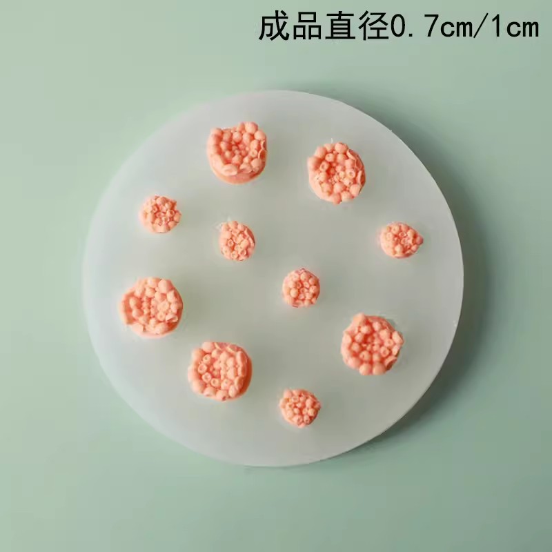 Decoración de pastel del día del maestro en línea de color red raspador flor molde de silicona amor tarjeta en forma de corazón horneado inserto