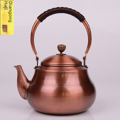 典工堂茶壺 素銅壺D款手工1.5L銅壺素壺燒水功夫茶具茶壺純銅內壁
