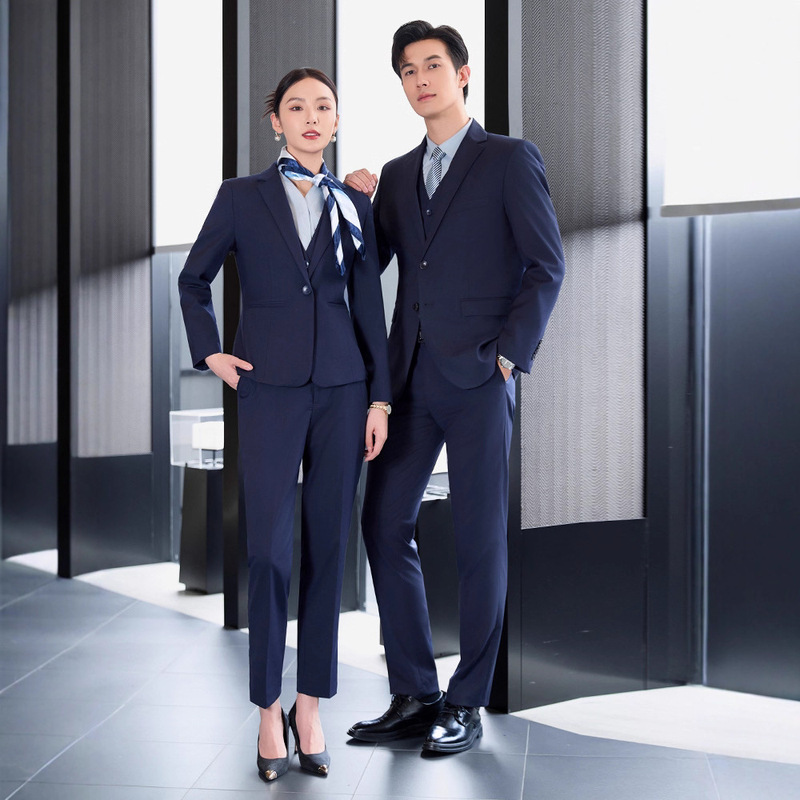 New Huawei Harmonyos Aito Professional Suit, Navy Blue Suit, Aito 4S Store Work Uniform New Huawei Harmonyos Aito Professional Suit, Navy Blue Suit, Aito 4S Store Work Uniform