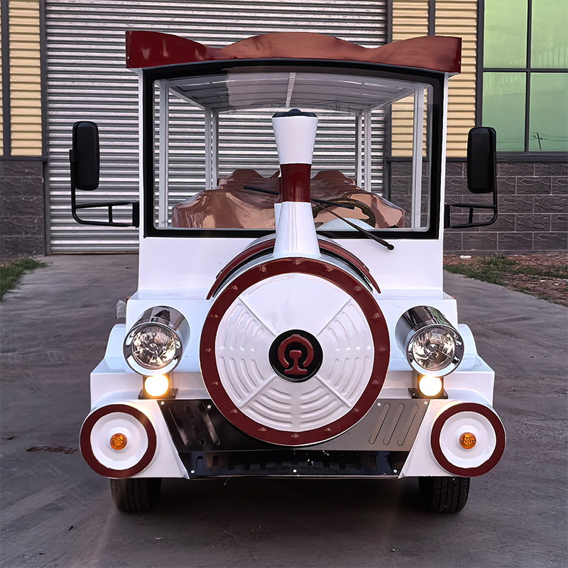 Small train sightseeing car for scenic areas, parks, playgrounds, resorts, homestays, and tourist reception