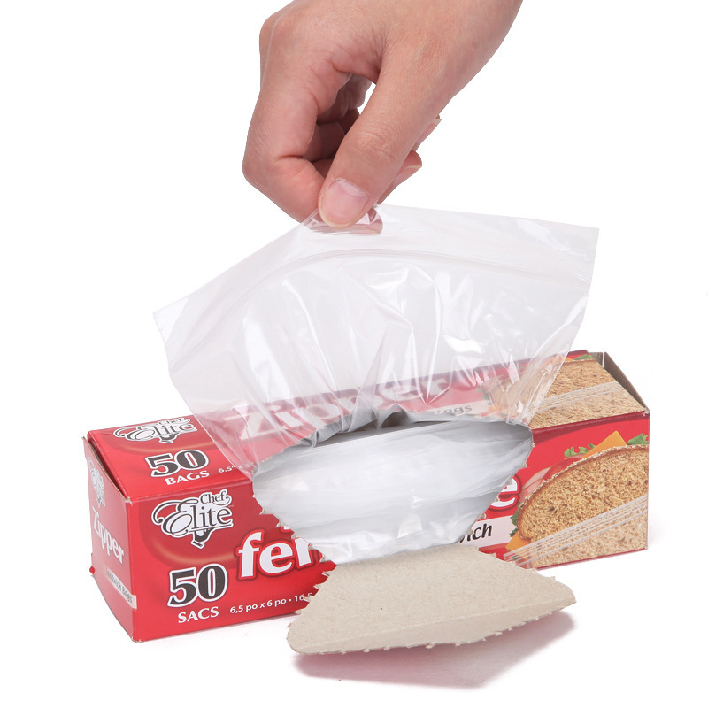 Bolsa de alimentos original, protección del medio ambiente, bolsa de conservación portátil, bolsa de transporte de frutas, bolsa de embalaje, bolsa de plástico desechable para el hogar 50