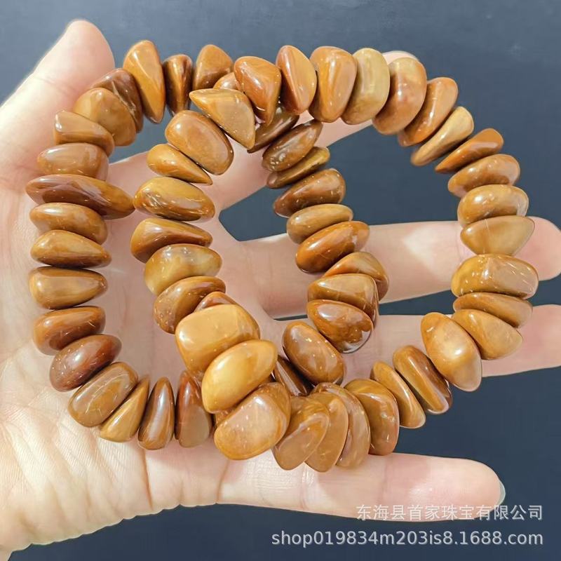 天然库克随形单圈手串手链隔珠配件手工DIY编绳文玩佛珠配饰配件|undefined