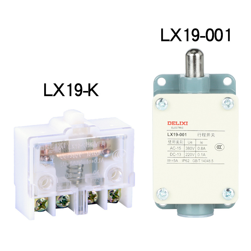 Delixi Travel Switch Limit LX19-001 111 121 131 212 222 232 YBLX-19