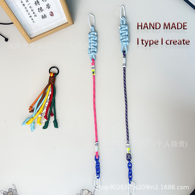 携帯電話チェーンストラップクロスボディ手首ハイエンドの強力な DIY 素材女性の絶妙なストラップ紛失防止アーティファクト|undefined